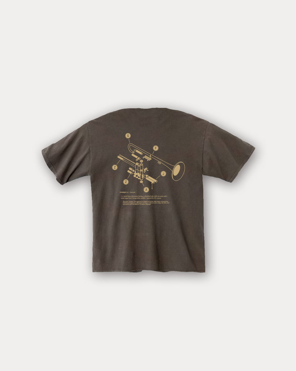 Trumpet Diagram T-Shirt