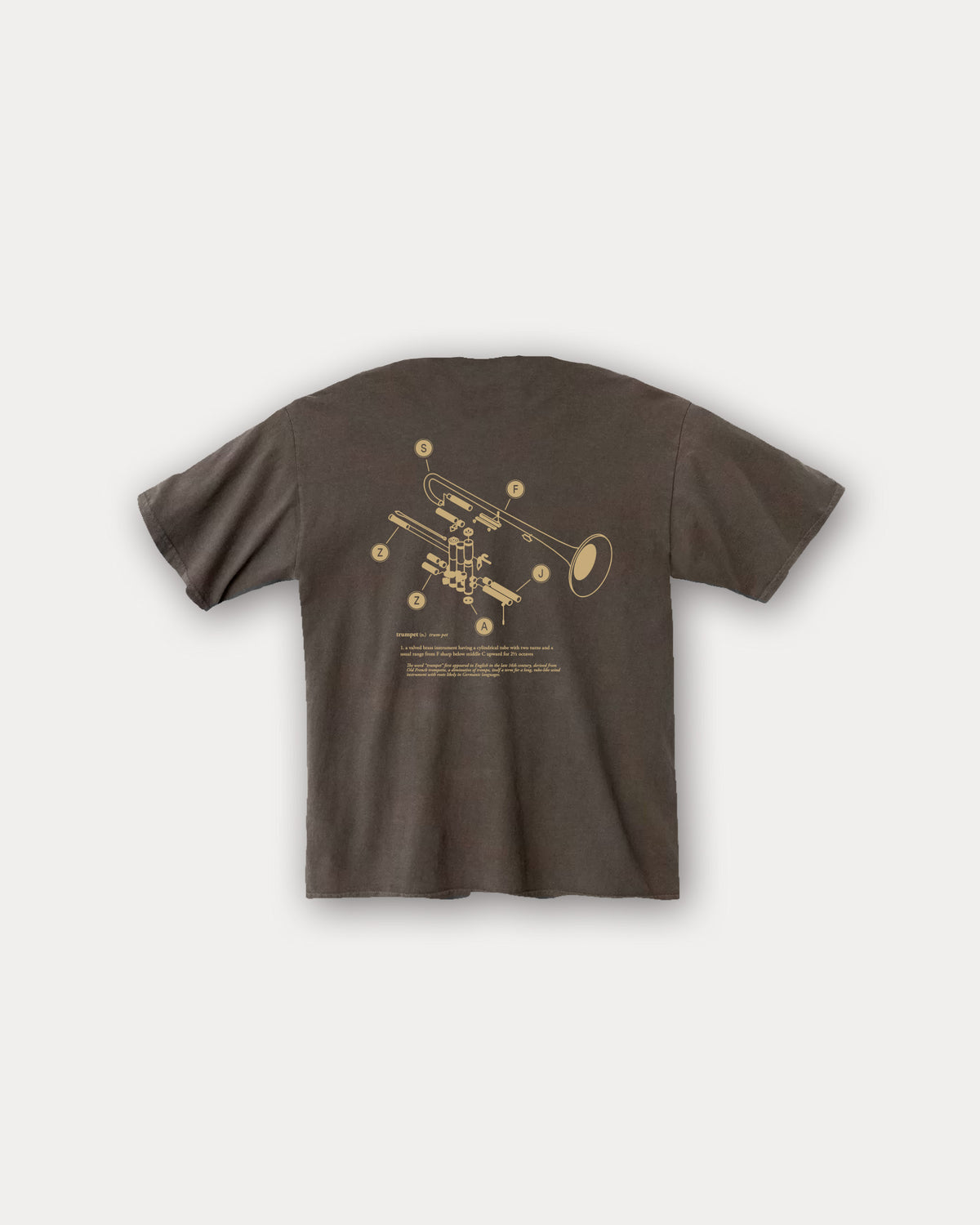 Trumpet Diagram T-Shirt