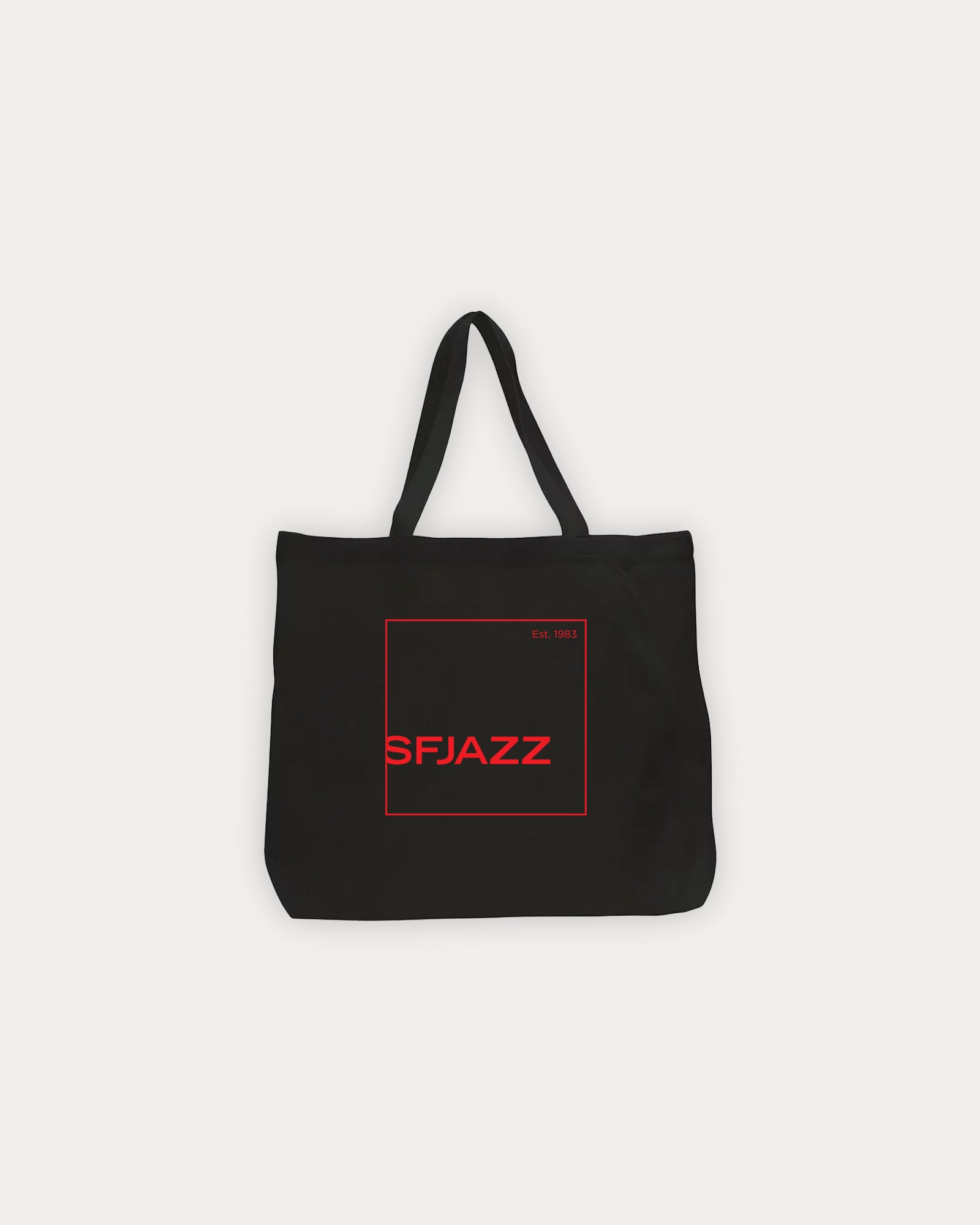 SFJAZZ LOGO TOTE BAG (BLACK)
