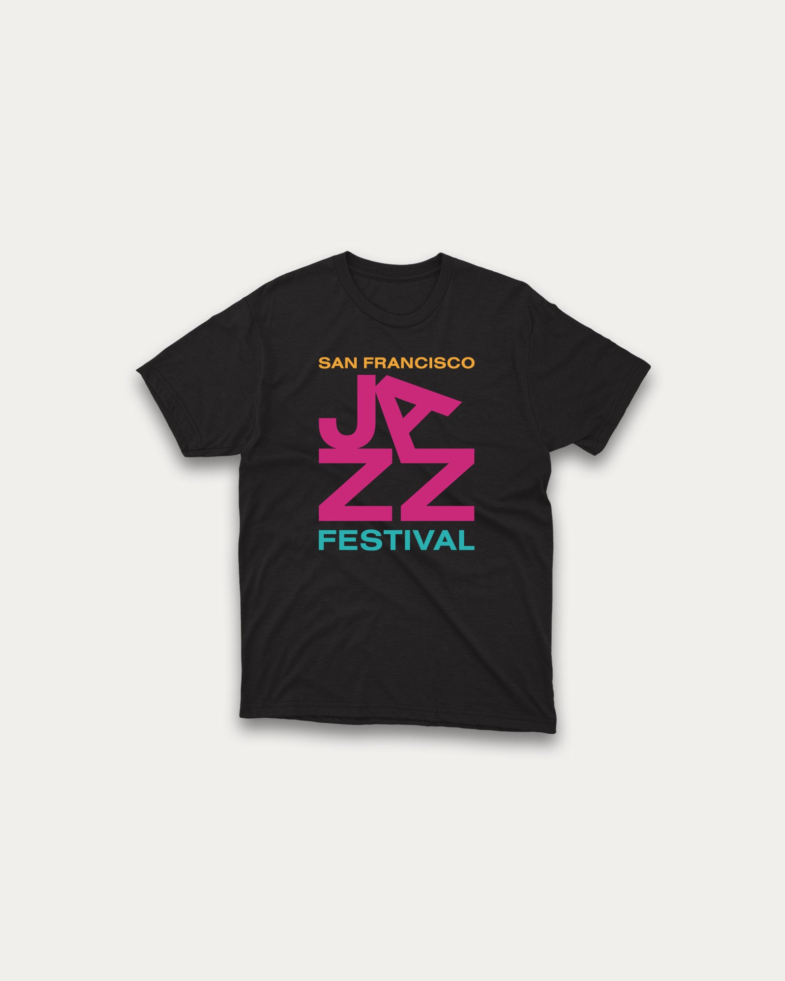 SAN FRANCISCO JAZZ FESTIVAL LOCK-UP TEE (BLACK)